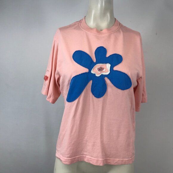 Nike Tops - NIKE- WOMEN'S XS -PINK SHORT SLEEVE BOXY FLORAL T-SHIRT - DV0037-697